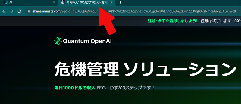 QuantumOpenAIの運営会社は【不明】中国の詐欺グループが運営か？