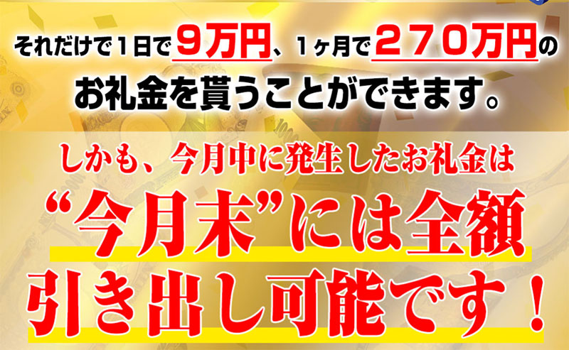 TheTEAMの特徴は「毎日抽選を引くだけ」