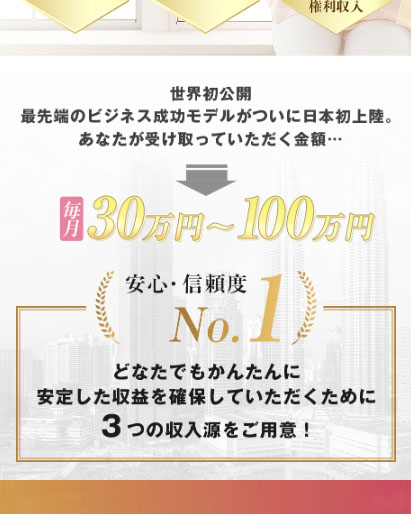 インテリジェンス(INTELLIGENCE)の特徴は【永続的安定収入】と言う事らしい